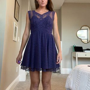 Free People Purple Summer Dress